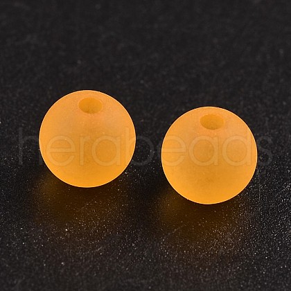 Transparent Acrylic Ball Beads FACR-R021-8mm-13-1