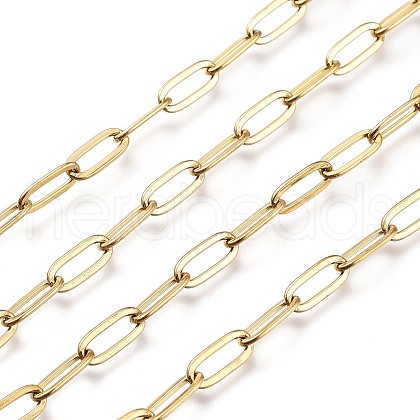 Ion Plating(IP) 304 Stainless Steel Cable Chains CHS-M002-01G-01-1