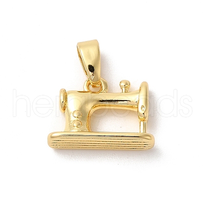 Rack Plating Brass Charms KK-Z056-01G-1