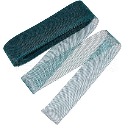 Polyester Horsehair Braid Boning Wedding Dress Accessories OCOR-WH0082-74A-1