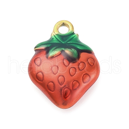 304 Stainless Steel Pendants STAS-V003-08G-03-1