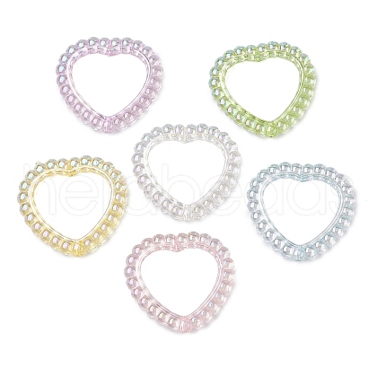 UV Plating Acrylic Beads X-PACR-M005-04-1