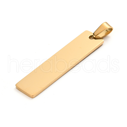 Ion Plating(IP) 304 Stainless Steel Pendants STAS-D142-01B-G-1