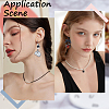 SUNNYCLUE 200Pcs Plastic Earring Hooks KY-SC0001-81A-5