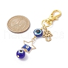 Alloy Enamel Pendant Decorations HJEW-JM01677-04-2