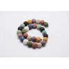 Natural Lava Rock Bead Strands G-L435-03-12mm-2