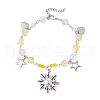 Glass Beaded Bracelets BJEW-JB11610-02-2