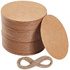 SOFPLATE 200Pcs Blank Kraft Paper Gift Tags CDIS-SP0001-10B-1