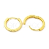 Brass Hoop Earrings EJEW-L211-08C-G-2