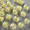 Transparent Acrylic Beads TACR-S152-07B-SS2105-1