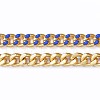 Two Tone Handmade Brass Curb Chains CHC-I035-01G-02-2