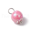 Opaque Acrylic Pendants PALLOY-JF03537-02-4