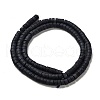 Synthetic Blue Goldstone Beads Strands G-P575-B36-4x2mm-3