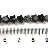 Natural Snowflake Obsidian Beads Strands G-G085-B37-02-4