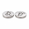 Tarnish Resistant 201 Stainless Steel Pendants STAS-Z001-B-08P-2