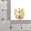 Brass Micro Pave Cubic Zirconia Charms KK-R222-01G-01-3