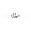 Brass Rhinestone Box Clasps KK-WH0045-05P-2