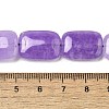 Natural Dyed Malaysia Jade Beads Strands G-B137-B02-01B-5