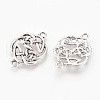 Tibetan Style Alloy Links connectors TIBE-S299-035AS-NR-2