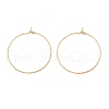 Ion Plating(IP) 316 Surgical Stainless Steel Hoop Earrings Findings STAS-D183-02G-03-1