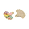 Rack Plating Alloy Enamel Pendants FIND-I038-07-3