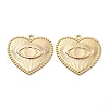 Brass Pendant Cabochon Settings KK-V003-02A-1