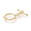 Brass Toggle Clasps KK-M108-B01-2