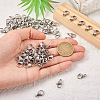 Yilisi 100Pcs 304 Stainless Steel Lobster Claw Clasps STAS-YS0001-27-6