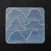 Claw Hair Clips Cabochon Silicone Molds DIY-L065-05-3