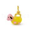 Alloy Enamel Pendants ENAM-E362-03C-1