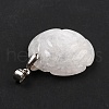 Natural Quartz Crystal Pendants G-I319-02P-09-4