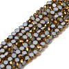 Electroplate Glass Beads Strands EGLA-P061-01A-06-1