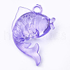 Transparent Acrylic Pendants TACR-S149-07-3