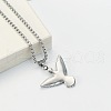 Retro Stainless Steel Bird Pendant Necklaces for Men AF9259-5