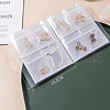160 Pockets Transparent Jewelry Storage Book PW-WG24357-02-5