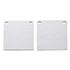 Tarnish Resistant 201 Stainless Steel Pendants STAS-S105-T614-1-16-2