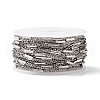 Tarnish Resistant Ion Plating(IP) Handmade 304 Stainless Steel Cable Chains CHS-G003-11P-A-1