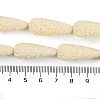 Synthetic Coral Carved Beads Strands CORA-C003-09-4