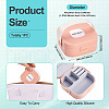 Square PU Leather & PP & Silicone Jewelry Set Box AJEW-TAC0014-13C-3