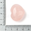 Mother's Day Gifts Natural Rose Quartz Love Heart Stone G-I367-03L-3