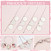 4Pcs 304 Stainless Steel and Brass Bracelets Making BJEW-PH01793-4