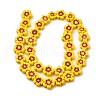 Handmade Millefiori Glass Bead Strands LAMP-J035-10mm-03-2