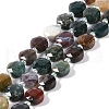 Natural Indian Agate Beads Strands G-N342-15-2