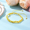 Adjustable Nylon Cord Braided Bead Bracelets BJEW-MZ00163-02-1
