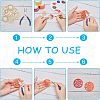 DIY Dangle Earring Making Kits DIY-NB0003-78-3