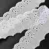 15 Yards Cotton Embroidery Flower Lace Trim OCOR-XCP0002-58-3