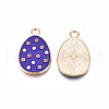Alloy Enamel Pendants X-ENAM-S115-152-3