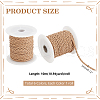   6 Rolls 6 Colors Imitation Leather Braided Cord WL-PH0004-24-2