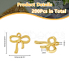 DICOSMETIC 200Pcs Alloy Pendants FIND-DC0006-19-2
