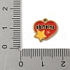 304 Stainless Steel Enamel Charms STAS-P388-19G-G-3